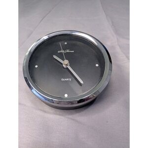 Seth Thomas Minimalis Black Desk Clock Quartz  Face Battery Powered Hong Kong